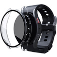Силиконовый футляр со встроенным защитным стеклом до Galaxy Watch5 40mm, Transparent