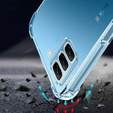 Чoхол до Infinix Hot 50 4G, Dropproof, прозорий