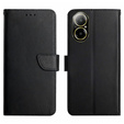 Чохол-книжка для Realme C67, Split Leather Wallet, чорний