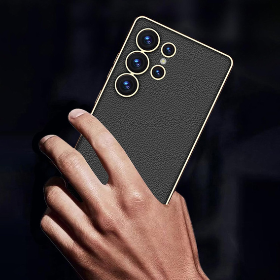 Чoхол до Samsung Galaxy S25 Ultra, GKK Leather, чорний