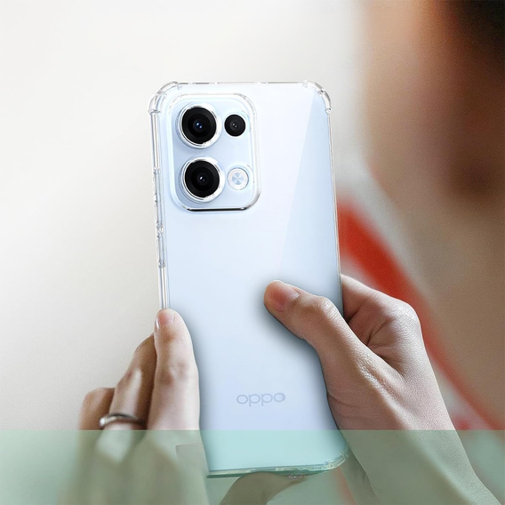 Чехол до Oppo Reno 13, Dropproof, прозрачный