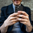 ERBORD Силіконовий чохол для iPhone 15, чорний