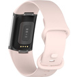 Резиновый браслет Softband для  Fitbit Charge 5 - Light Pink