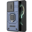 Чехол для Xiaomi 13T / 13T Pro, KickStand Camera Lens, синий