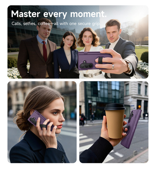 Чохол Suritch з підставкою 360° і вбудованим захистом екрану для Samsung Galaxy Z Fold7