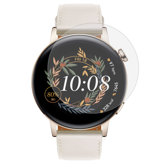 3x ERBORD Гідрогелева фольга для Huawei Watch GT 3 42mm