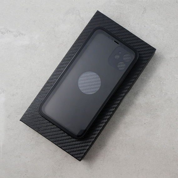 Чохол для iPhone 12, Dual Glass, для Magsafe, чорний