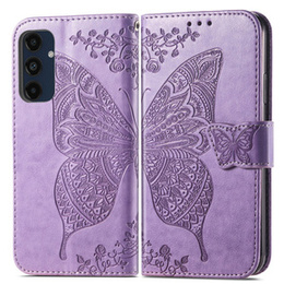 Откидной чехол для Samsung Galaxy A16, Butterfly, фиолетовый