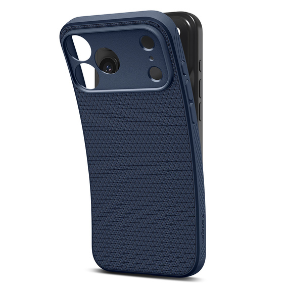 Чехол Spigen Liquid Air для iPhone 17 Pro, темно-синий