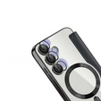 Чохол-книжка для Samsung Galaxy S24 FE, RFID Wallet MagSafe CamShield, чорний