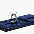 Чехол NOX Camera Slide Samsung Galaxy Note 20 Ultra, CamShield Slide, синий