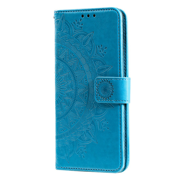 Откидной чехол для Samsung Galaxy A53 5G, Mandala, синий