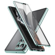 Чехол для Samsung Galaxy S23 Ultra, Magnetic Dual Glass, зелёный