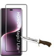 3D загартоване скло для Honor Magic 7 Lite, чорна рамка