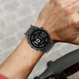 Нейлоновий ремінець до Garmin Fenix 22mm, Grey / Blue