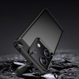 Чехол до Xiaomi Redmi Note 13 5G, Carbon, чёрный