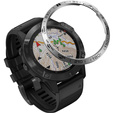 Накладка на безель для Garmin Fenix 6 / 6 Pro / 6 Sapphire, Silver/Black