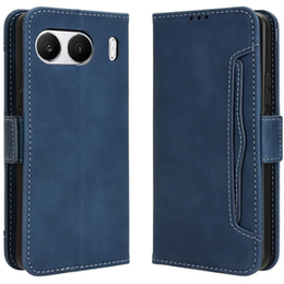 Футляр з клапаном для OnePlus Nord 4, Card Slot, темно-синій