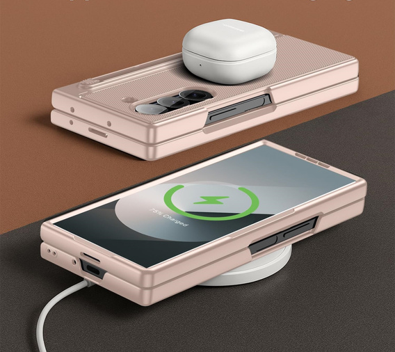 Стеклянный чехол с полной защитой 360° для Samsung Galaxy Z Fold7 5G