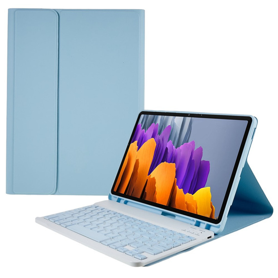 Чохол + клавіатура Samsung Galaxy Tab S7 T870/T875 / S8, Pen Slot, м'яти