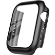 Tech-Protect Футляр с со встроенным защитным стеклом до  Apple Watch 4/5/6/SE (44MM), Black