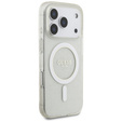 Чехол Guess IML Glitter Pearl Strap MagSafe для iPhone 17 Pro Max