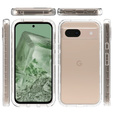Чoхол Shockproof до Google Pixel 8A, із захисним екраном, прозорий