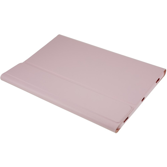 Чохол + клавіатура Galaxy Tab S7+ Plus / S8+ Plus /S7 FE T730 T733, Pen Slot, рожевий rose gold