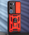 Чохол NOX Camera Slide Vivo Y19s, CamShield Slide, червоний
