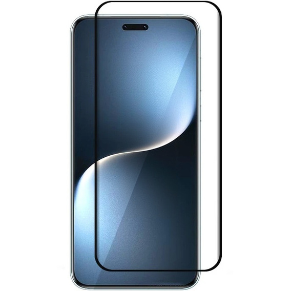 3D загартоване скло для Honor Magic 7 Pro, чорна рамка