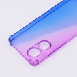 Чехол для Oppo A78 4G, Gradient Dropproof, Фиолетовый / синий
