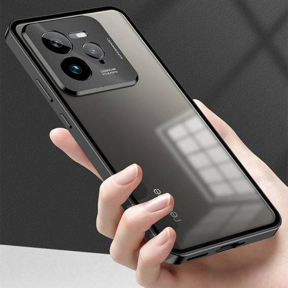 Чохол для Realme GT 7 Pro, Frame Case, чорний