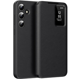 Флип-кейс для Samsung Galaxy S25, Smart View Wallet, чёрный
