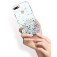 Чoхол до Huawei Y7 2018/Enjoy 8, Glittery, прозорий