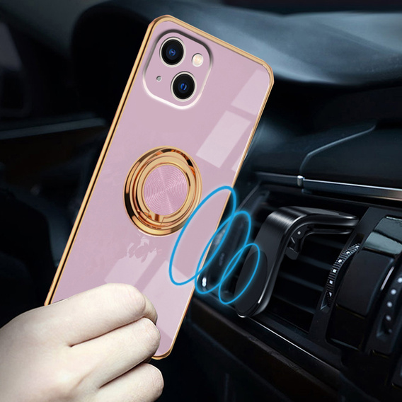 Чехол до iPhone 14 Plus, Electro Ring, фиолетовый