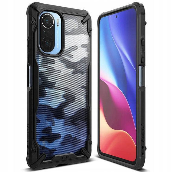 Чeхол RINGKE до Xiaomi Poco F3, Fusion X, Black