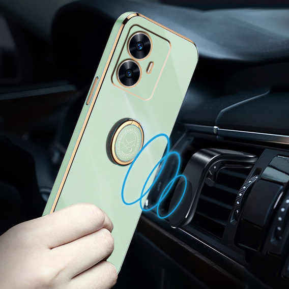 Чехол до Realme C55, Electro Ring, мятный
