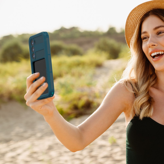 Водонепроникний чохол IP68 для Samsung Galaxy S23 Plus, зелений