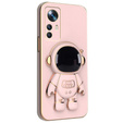 Чехол до Xiaomi 12T Pro, Astronaut, розовый