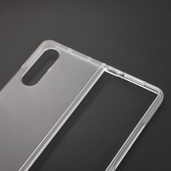 Чохол Rubberized Hard PC Shell для Samsung Galaxy Z Fold 3 5G,  Matte Clear