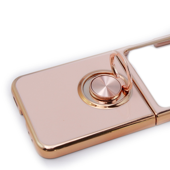 Чoхол до Samsung Galaxy Z Flip 5 5G, Electro Ring, рожевий