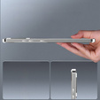 Защитный чехол для камеры Samsung Galaxy S20 FE, CamShield MagSafe, прозрачный / серебряный