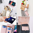 Чохол-книжка для Infinix Note 40 Pro, Wallet Zipper Pocket, рожевий