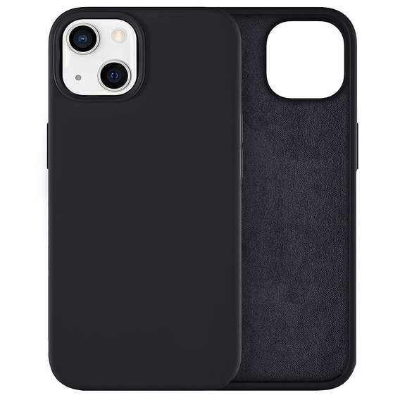 Чехол до iPhone 14 Plus, Silicone Lite, чёрный