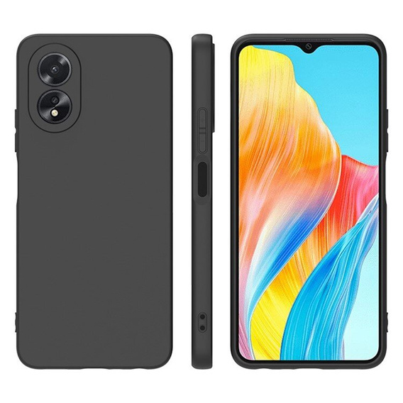 Тонкий чохол до Oppo A38 4G / Oppo A18 4G, Slim, чорний