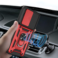 Чехол NOX Camera Slide Motorola Moto G86 5G, CamShield Slide, красный
