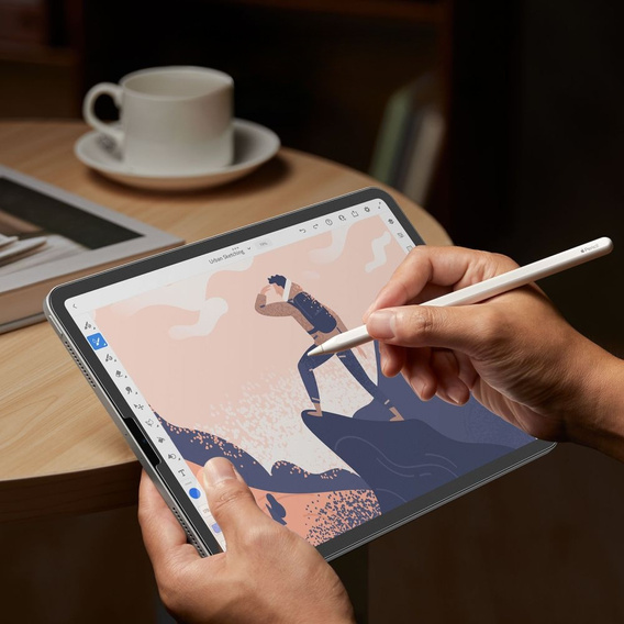 2x ESR Защитная плёнка Paper Feel для iPad Pro 11 2018/2020/2021/ iPad Air 10.9 2020/2022, Matte Clear
