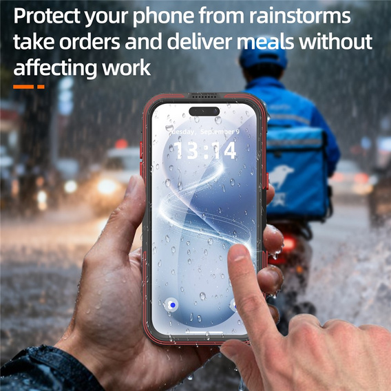 Водонепроникний чохол SHELLBOX GTM IP68 з MagSafe для iPhone 17 Pro Max