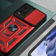 Чохол NOX Camera Slide Vivo Y21/Y21s/Y33s, CamShield Slide, червоний