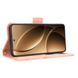 Откидной чехол для Xiaomi Poco F7 Pro, Card Slot, розовый